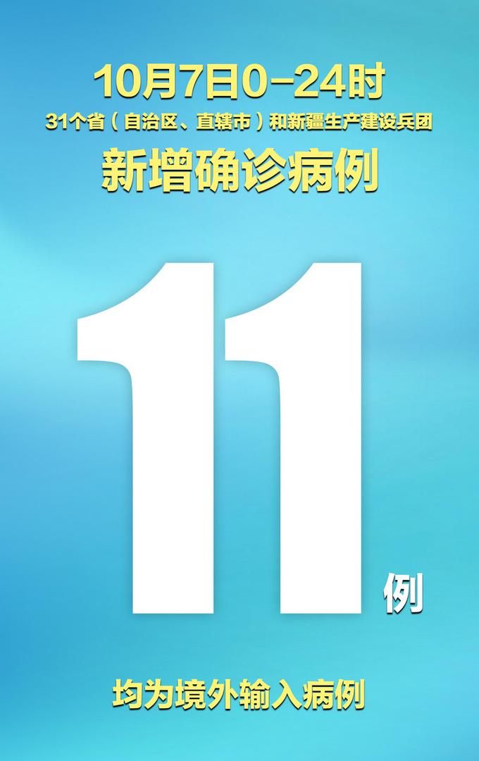 31省新增确诊30例均为境外输入/31省区市新增确诊病例11例均为境外输入