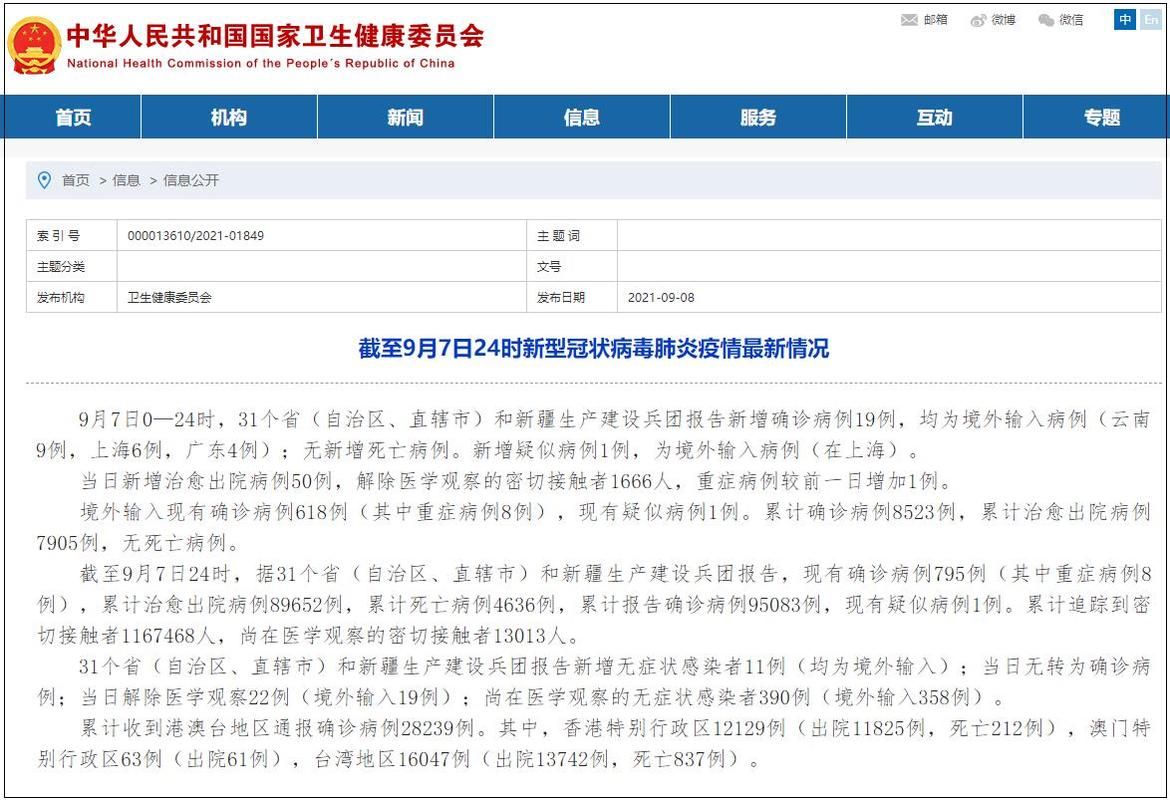 31省份新增16例境外输入及18例无症状/31省份新增确诊10例均为境外输入病例