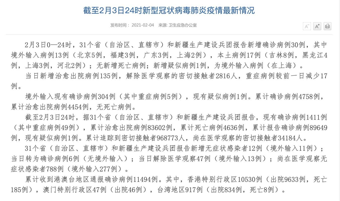 【全球新增17例核酸阳性涉3省市_全球新增病例情况】