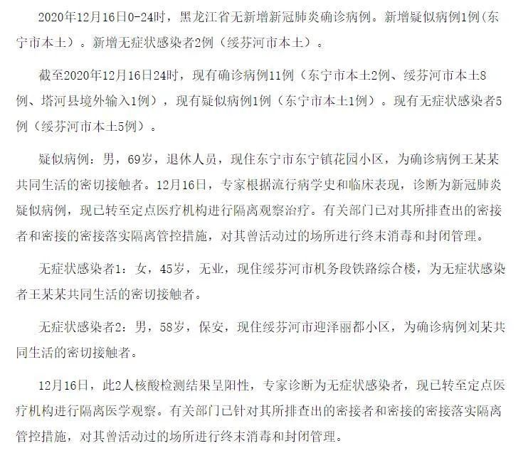 31省新增无症状感染者10例辽宁省丹东市振安区15例:丹东疑似病例