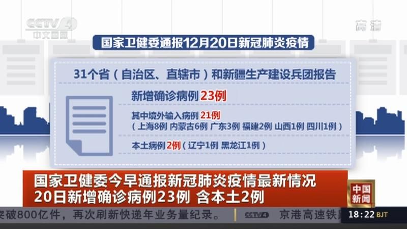 31省市新增核酸阳性23例/31省区市新增2例新冠
