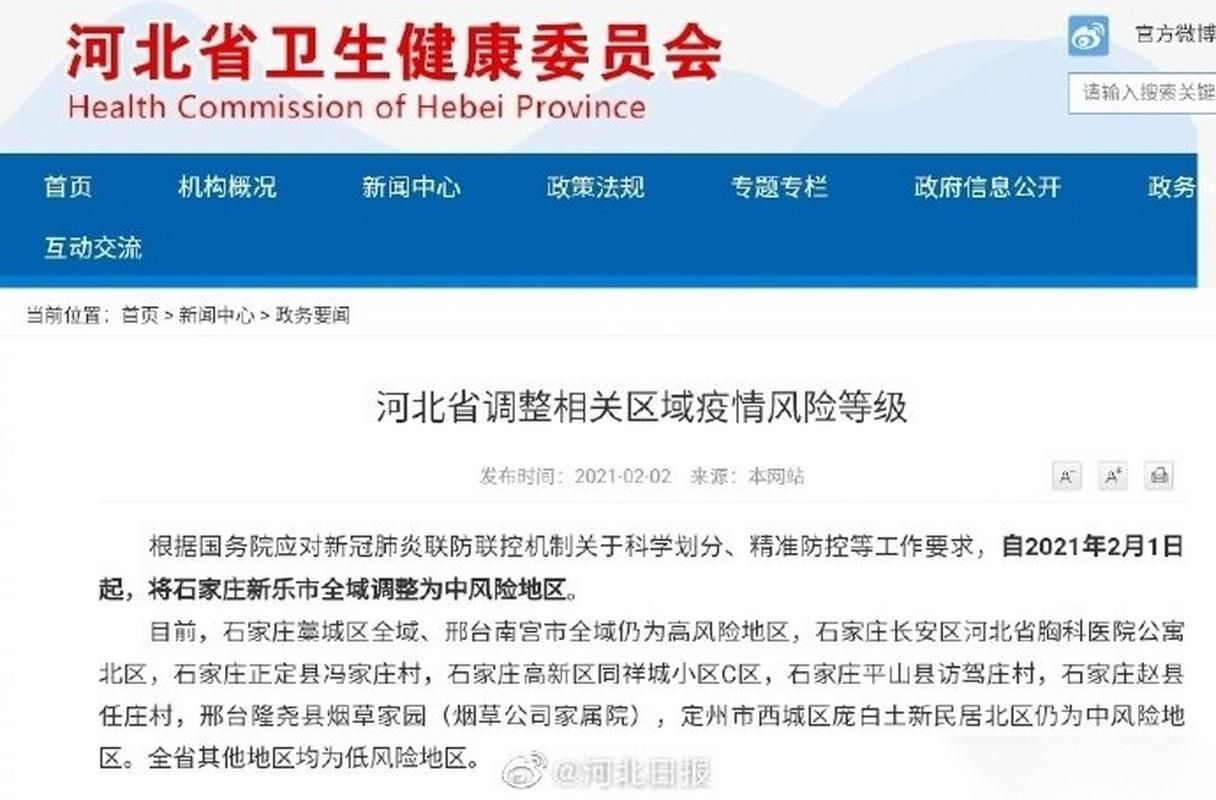 【新乐市最新通告:所有人员足不出户,新乐市新型肺炎最新消息】