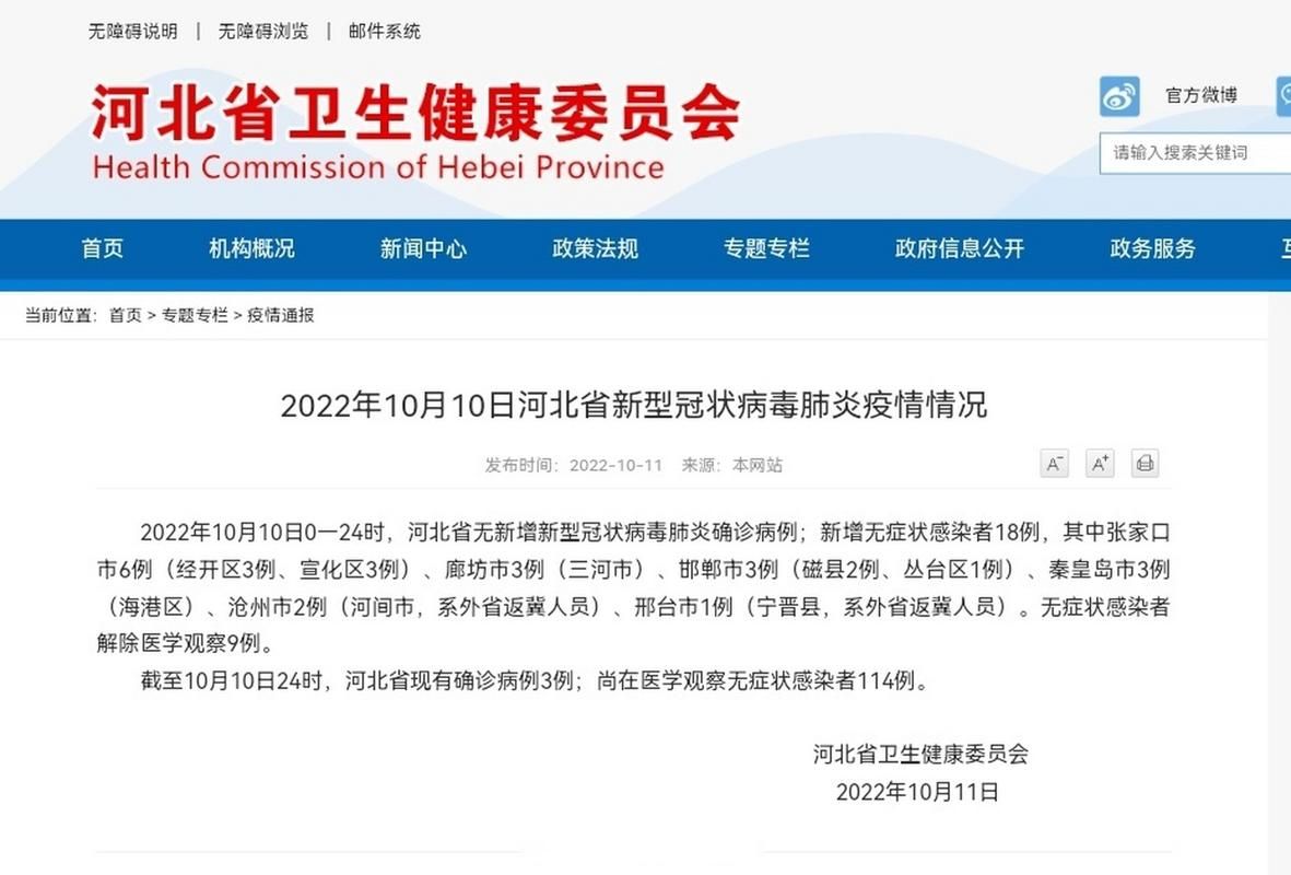 【河北沧州河间近期无症状感染者疫情趋势_沧州河间新增疫情】