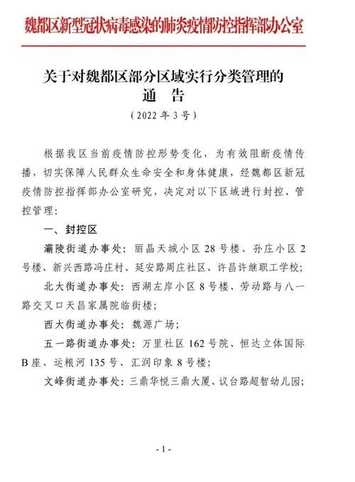 睢阳区疫情封城最新消息/睢阳区疫情防控