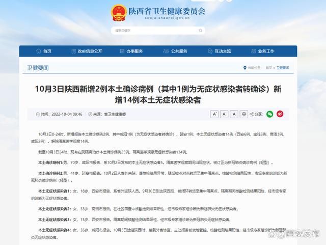 专家:陕西省咸阳市每年或现多个感染高峰/咸阳有新增病例吗