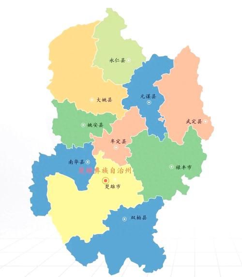 云南省楚雄彝族自治州禄丰市疫情分布图最新:楚雄自治州禄丰县基本情况