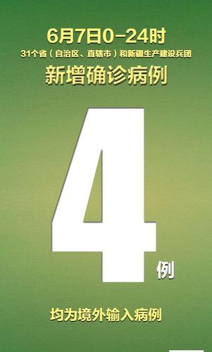 31省区市新增确诊5例均为境外输入/31省份新增境外输入确诊病例